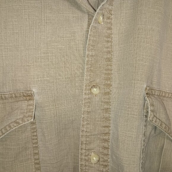 St. John's Bay short sleeve button up shirt - Picture 4 of 4